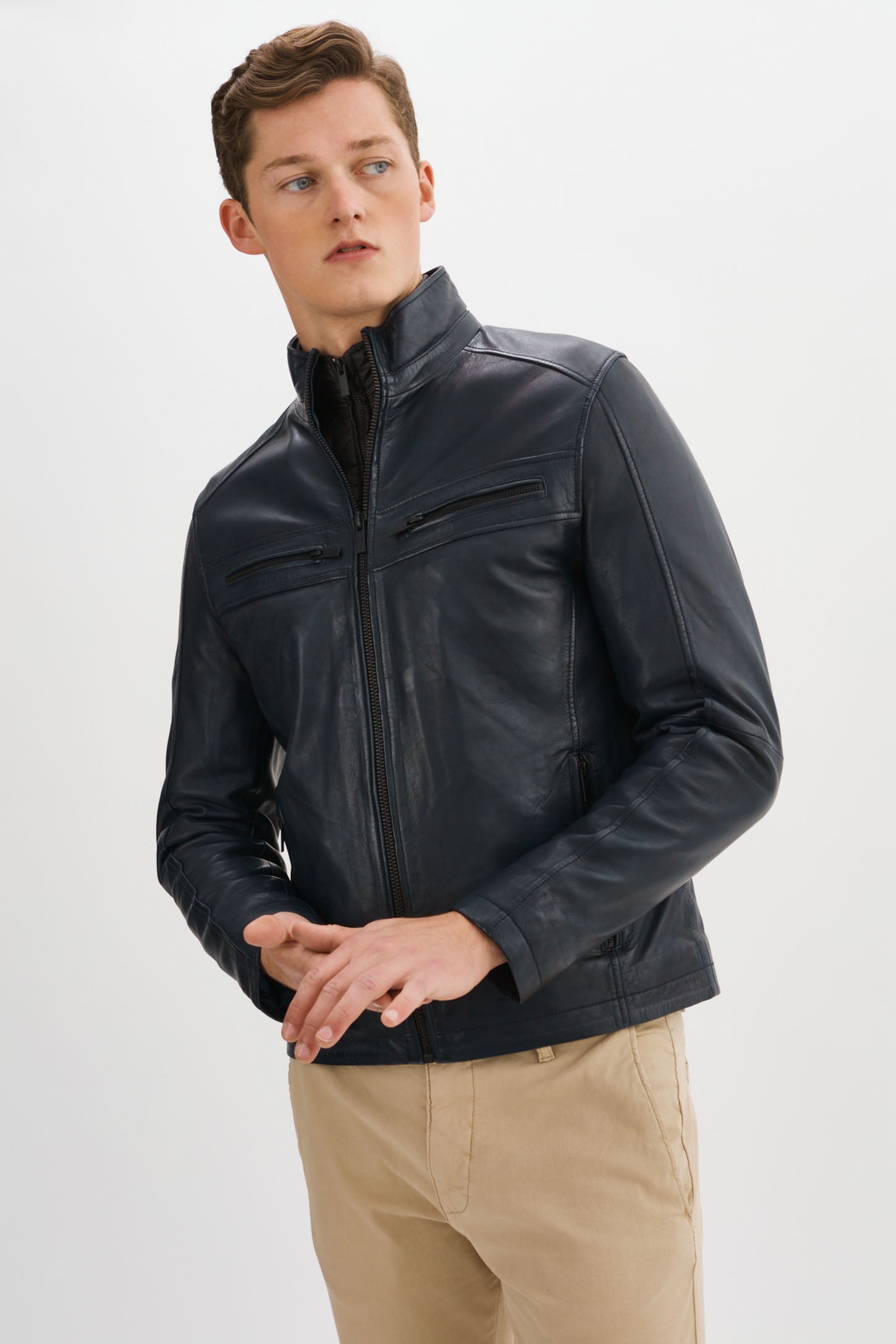 Bobbie leather coat
