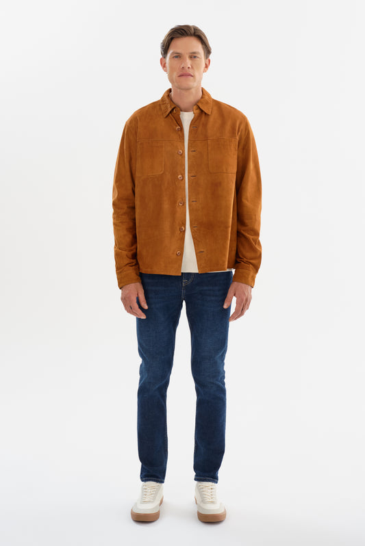 BROCK SUEDE SHIRT