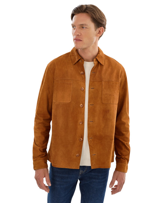 BROCK SUEDE SHIRT