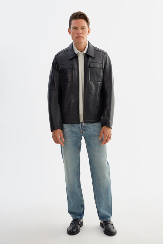 CAPP Bonded Sherpa Leather Jacket