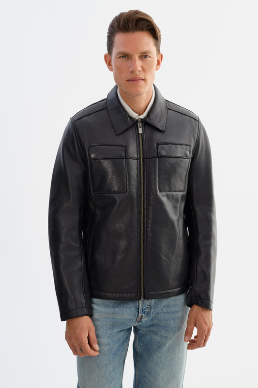 CAPP Bonded Sherpa Leather Jacket