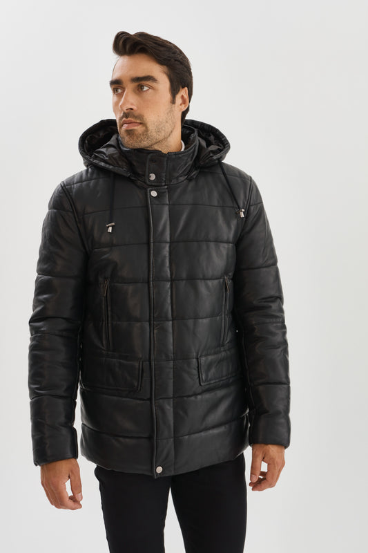CLIFTON 3/4 Puffy with Hood Lamb Largo