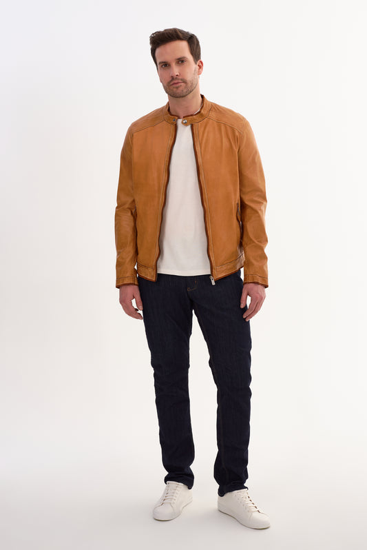 DAMASO Leather Jacket