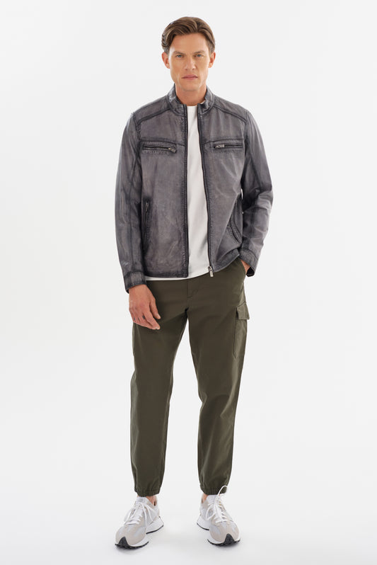 ENZO Leather Jacket