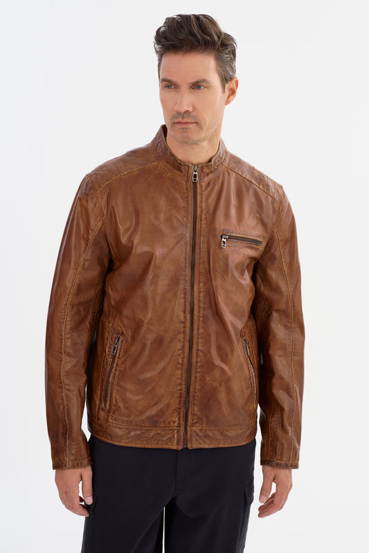 FRED-2 LEATHER JACKET
