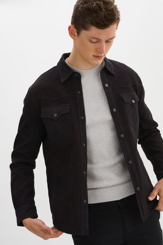 GEM Western Suede Shirt