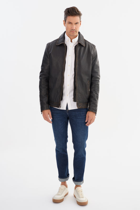 JAEGGER Leather Jacket