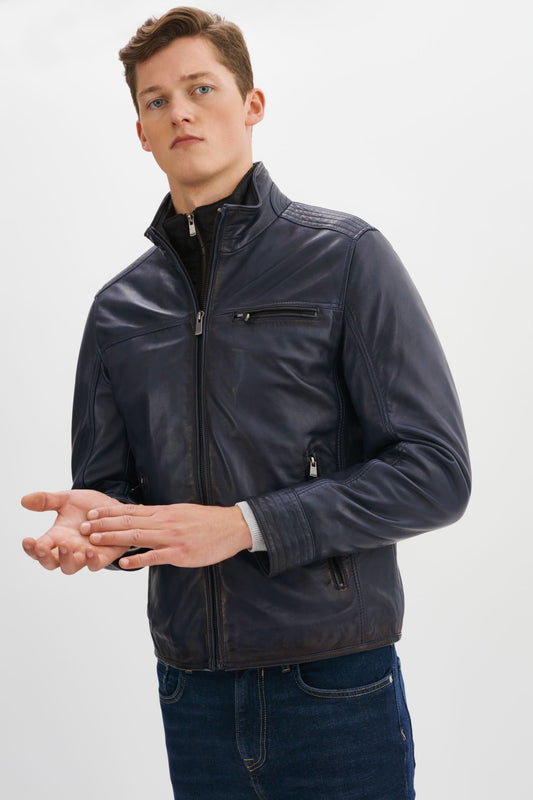MALIK-RC Leather Jacket