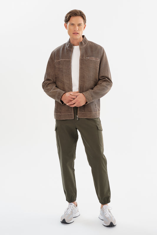 MONZA Leather Jacket