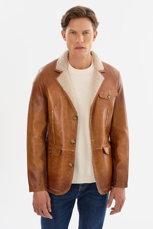 AGRICOS Button Front Hip Length Jacket