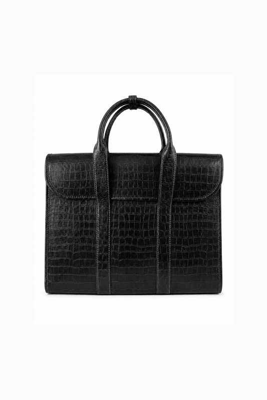 Regency Croco Briefcase Bag