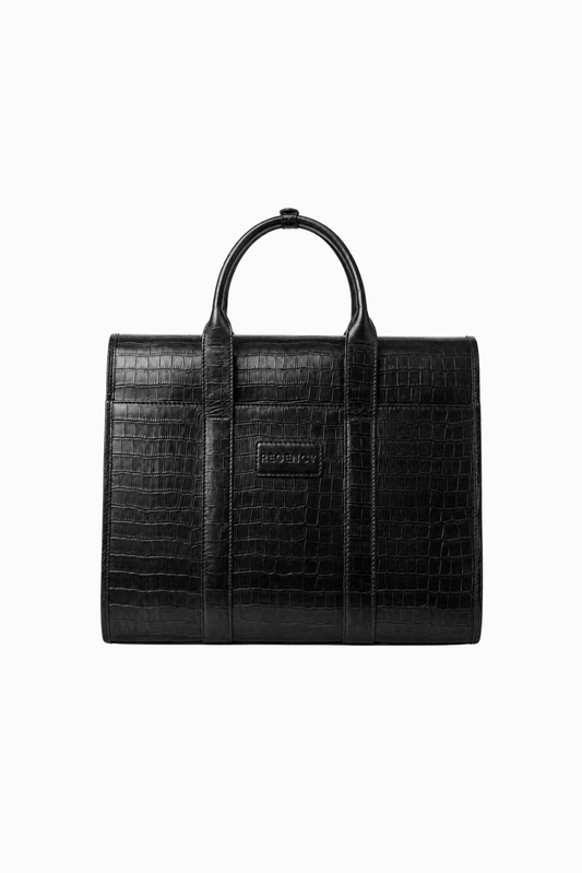 Regency Croco Briefcase Bag