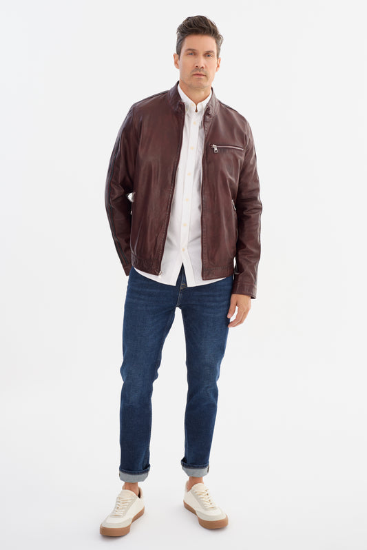 SHELBY LEATHER JACKET