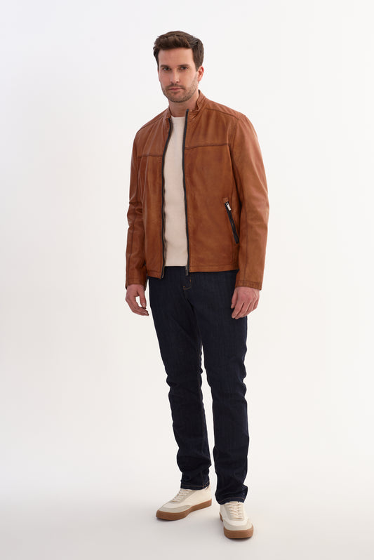 STAN LEATHER JACKET