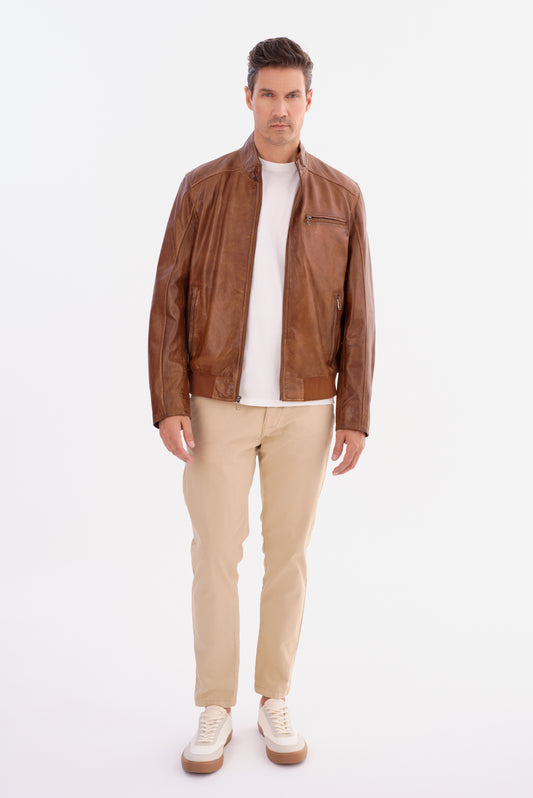 TIM LEATHER JACKET