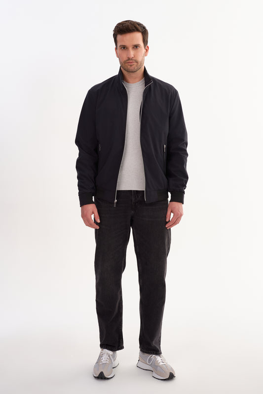 WIND Nylon Bomber Jacket