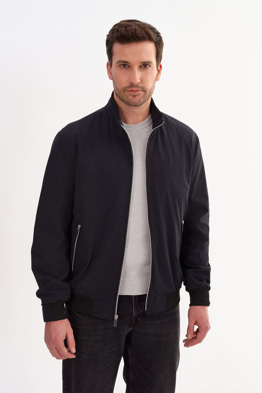 WIND Nylon Bomber Jacket